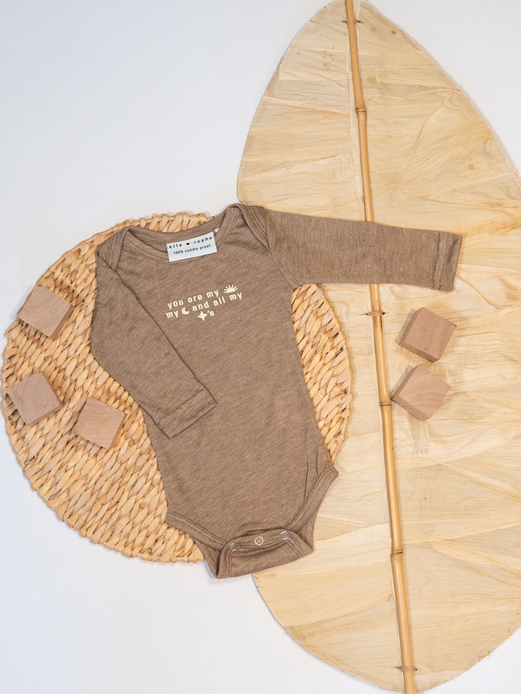taupe body SUN MOON STARS