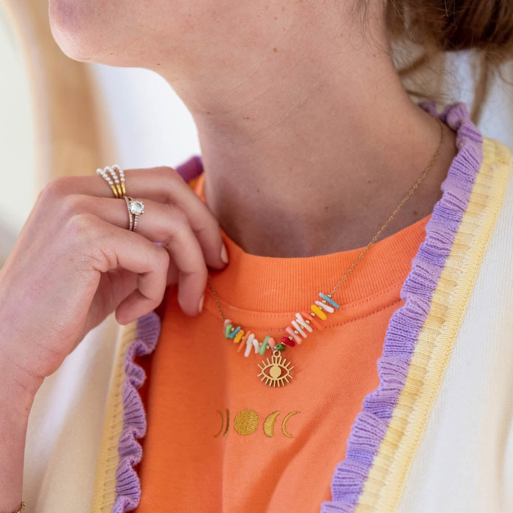 eye of colors NECKLACE