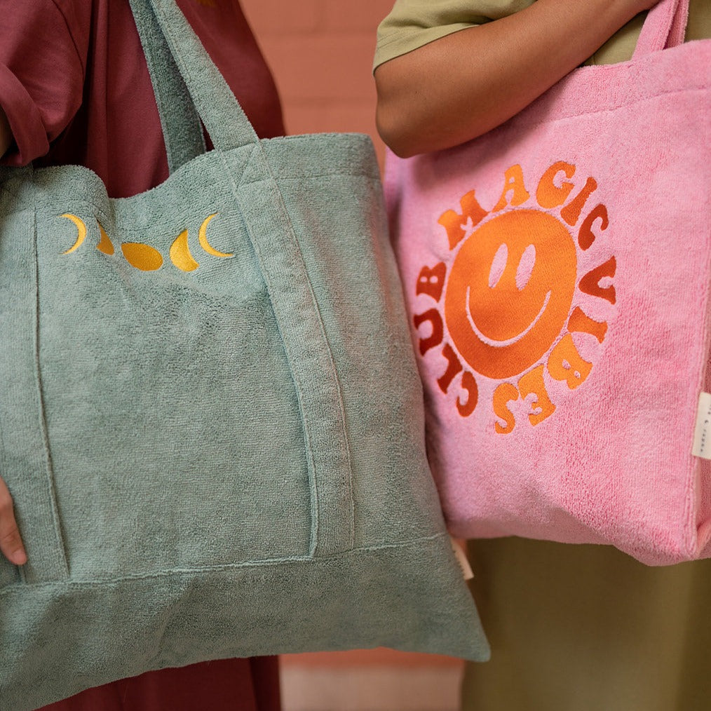 FULL MOON terry bag