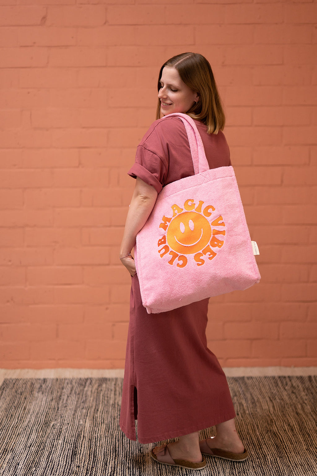 MAGIC VIBES CLUB terry bag