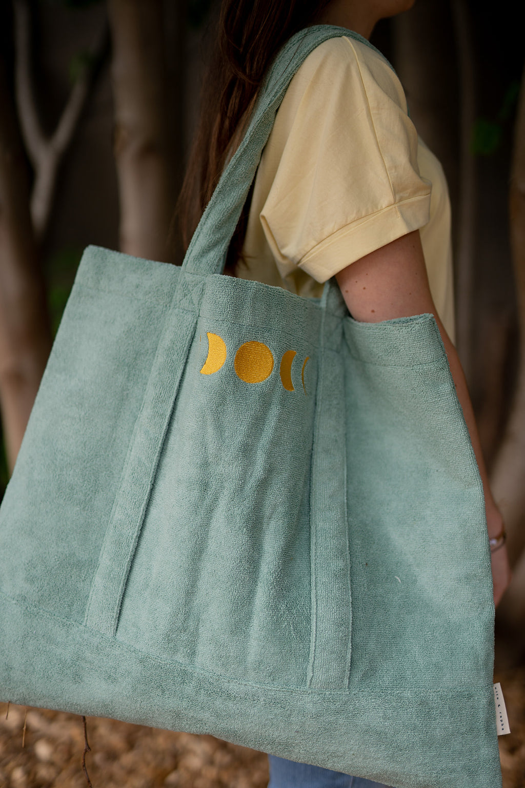 FULL MOON terry bag