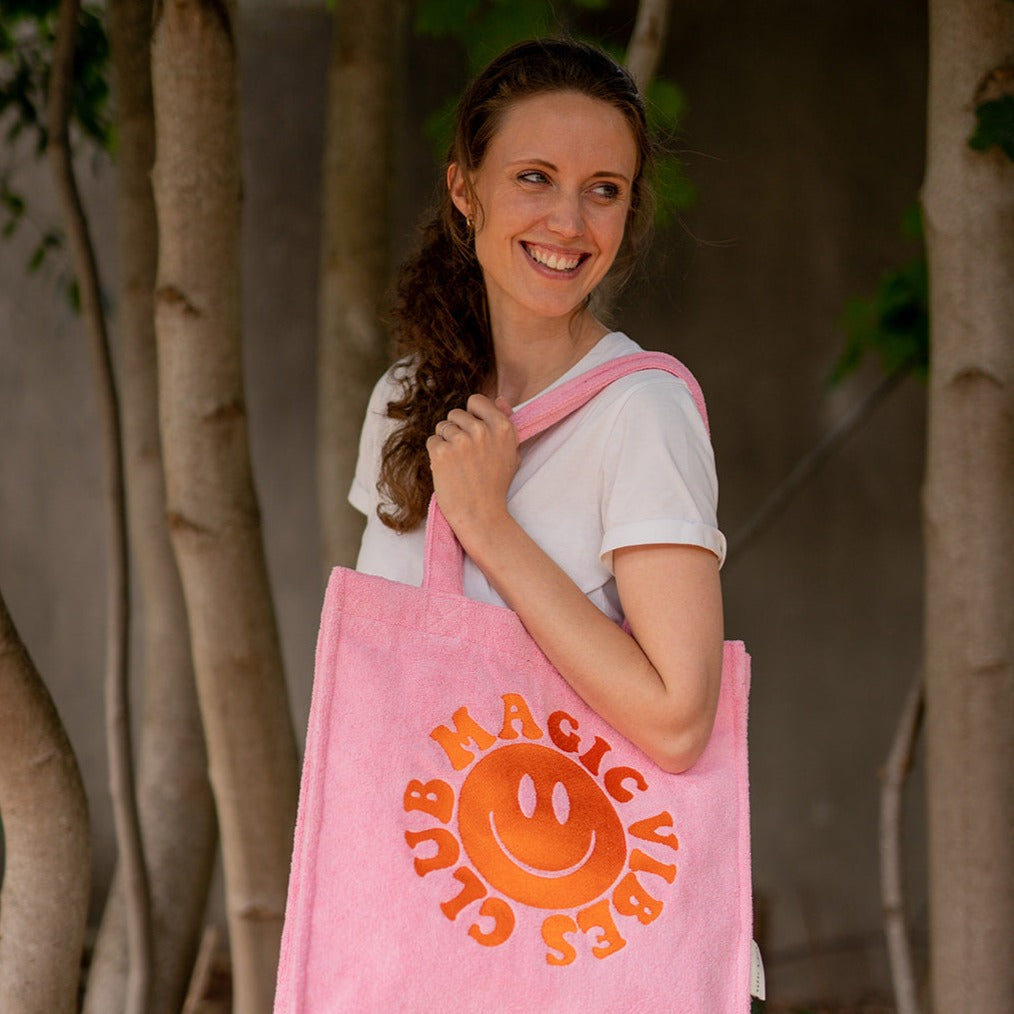 MAGIC VIBES CLUB terry bag