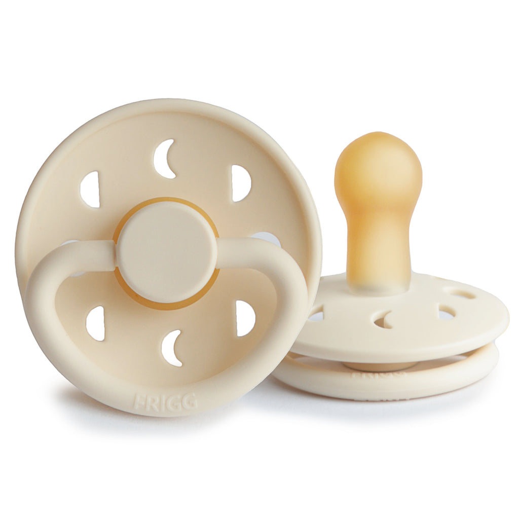 cream & croissant MOON PACIFIER