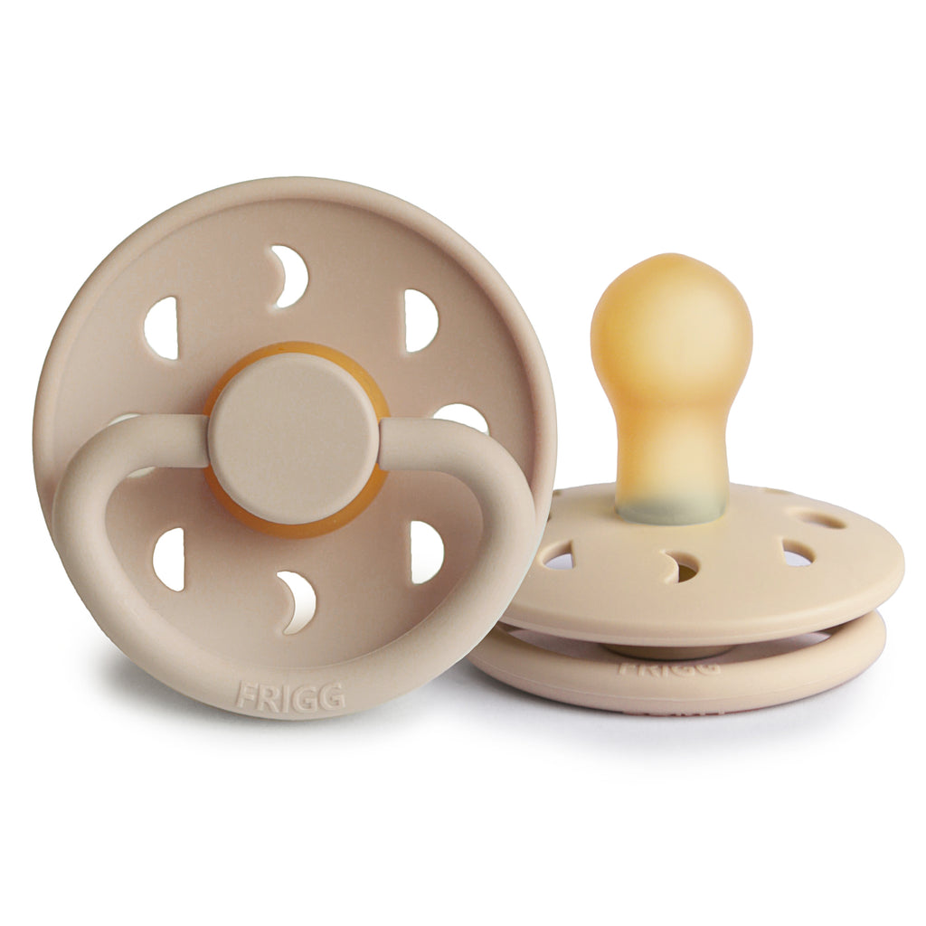 cream & croissant MOON PACIFIER