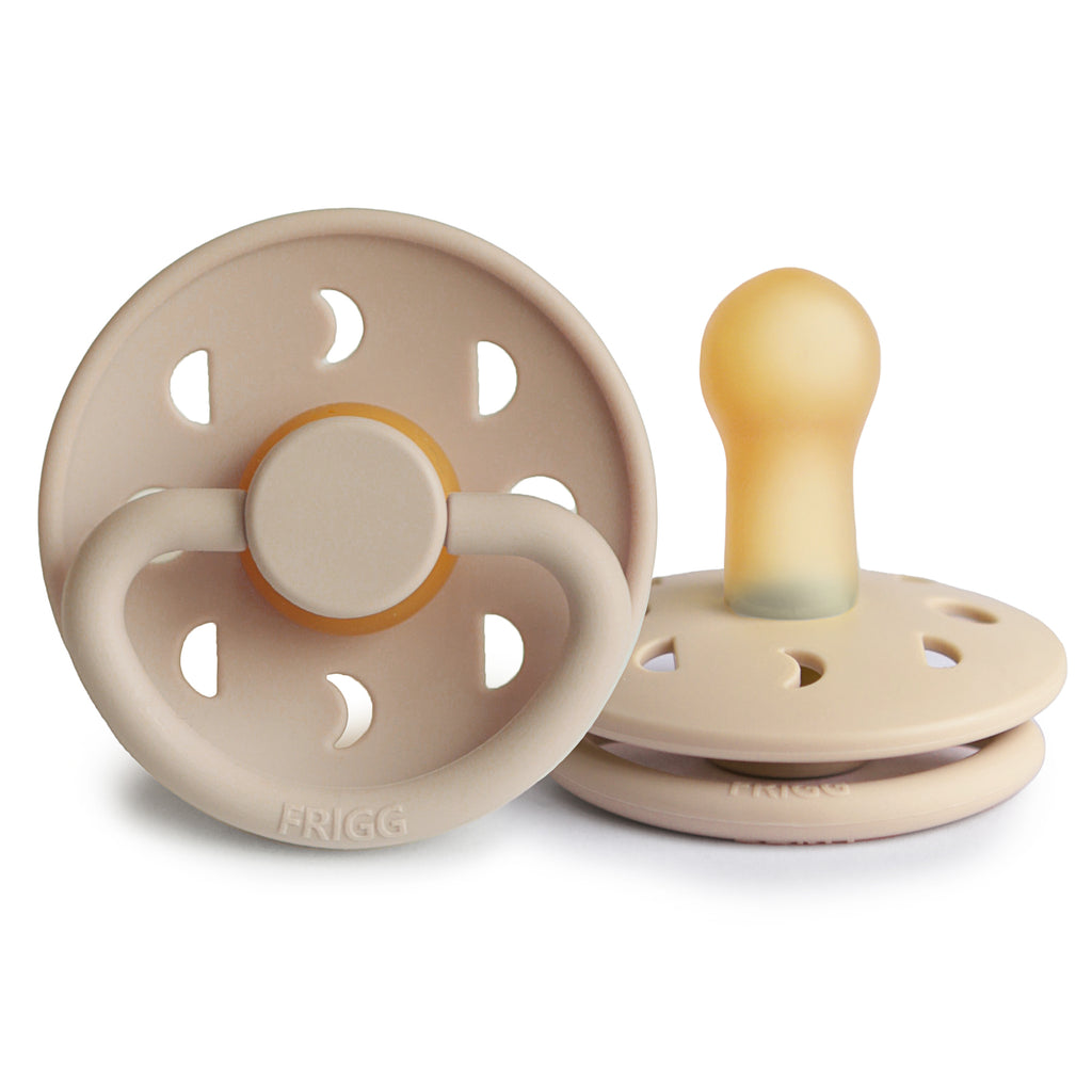 cream & croissant MOON PACIFIER