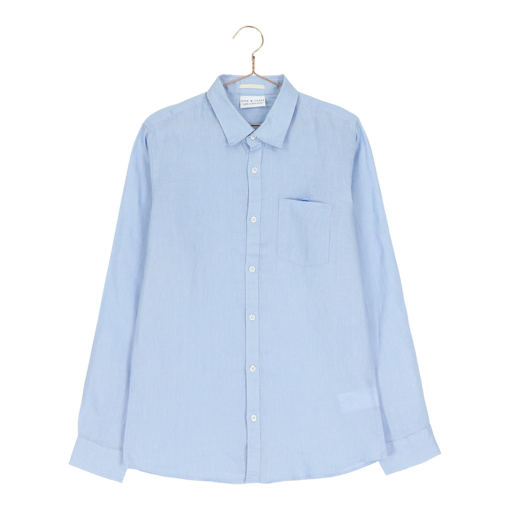 light blue SUNRISE shirt