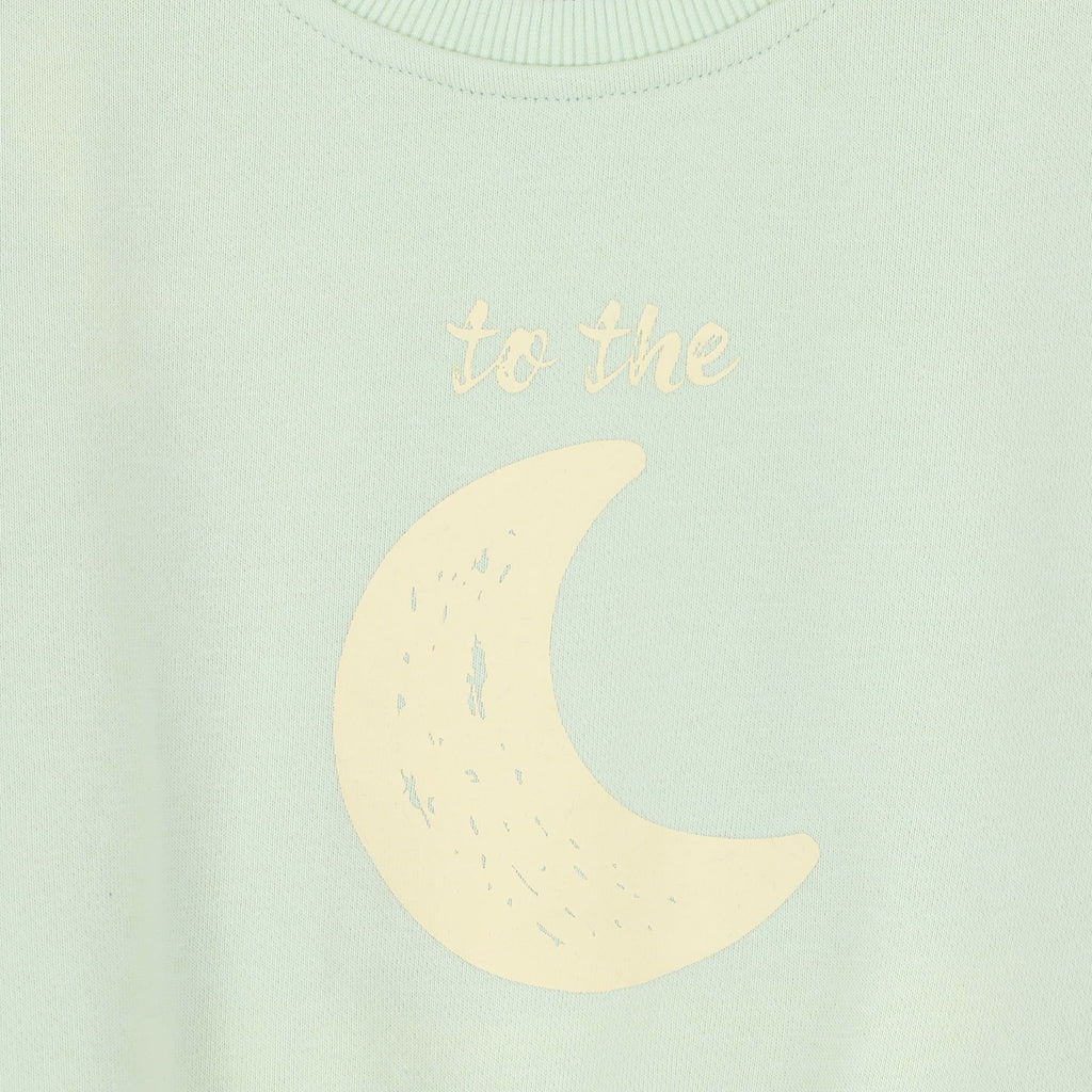 minty green TO THE MOON