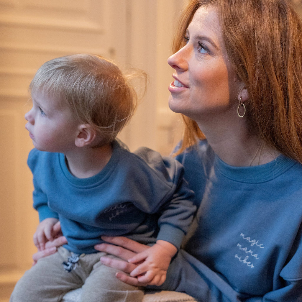 petrol blue MAMA loose fit