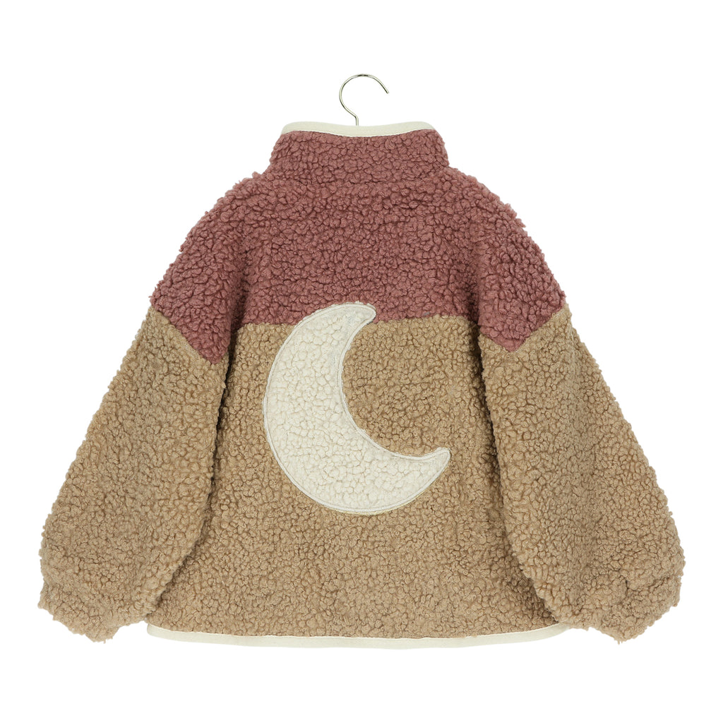 little teddy MOON JACKET cranberry