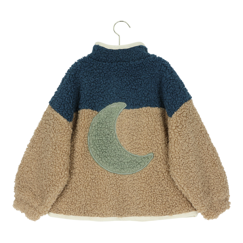 little teddy MOON JACKET blue
