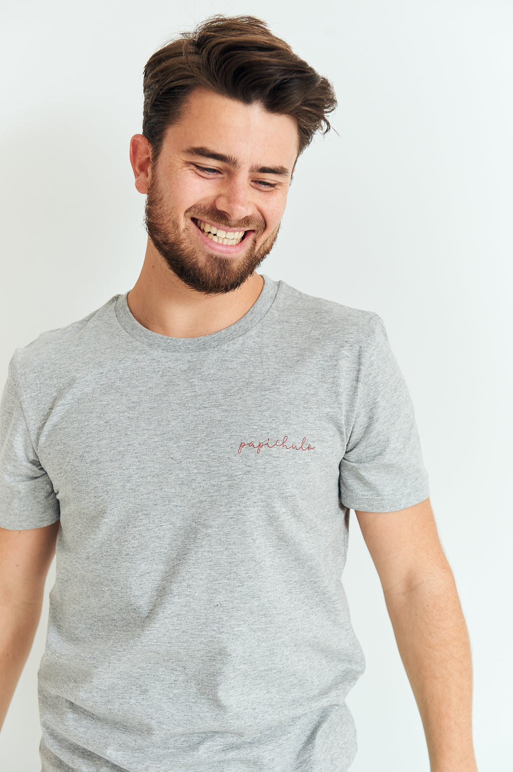 t-shirt  PAPICHULO horizon grey