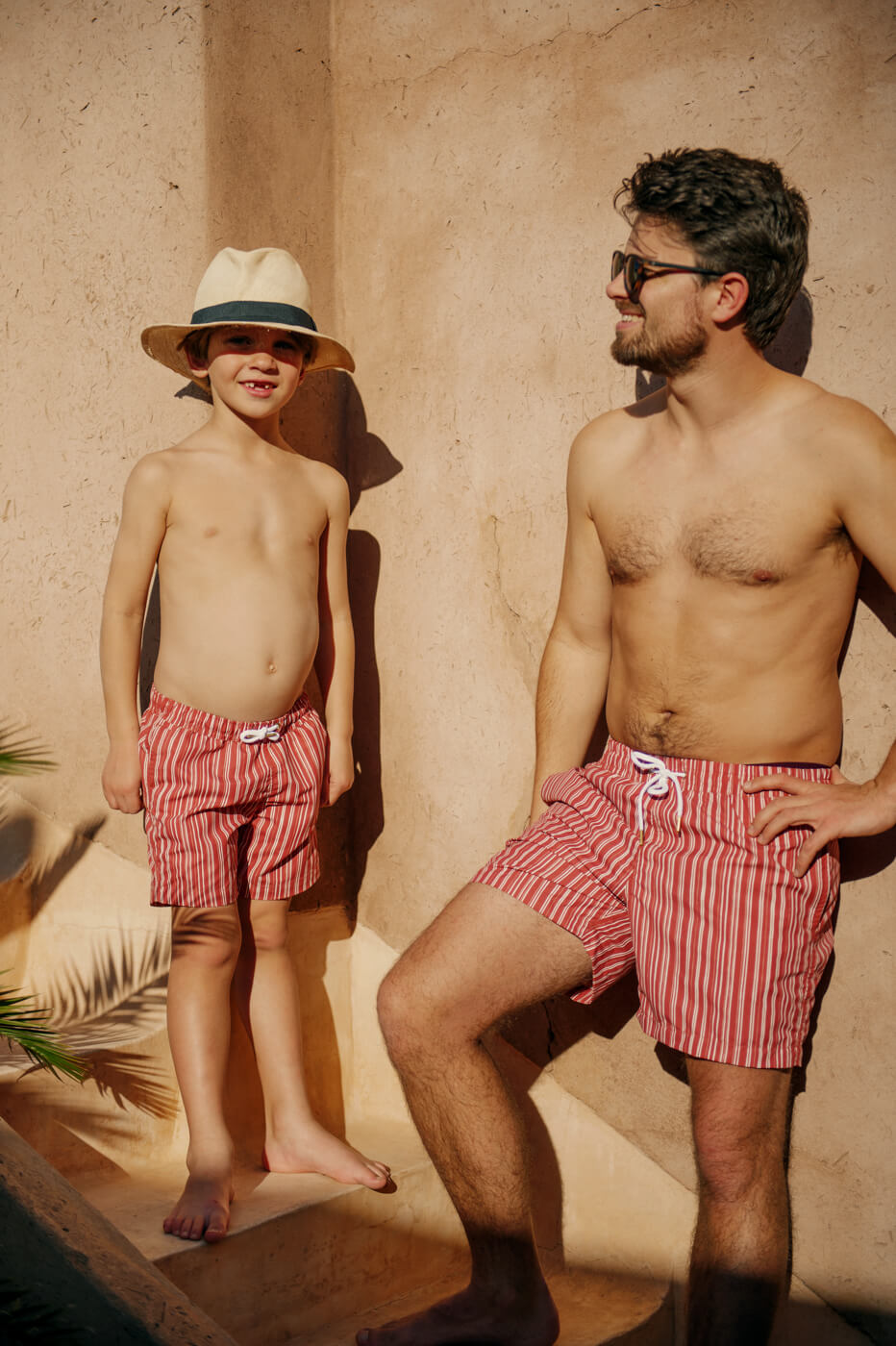 RIAD RED swim short