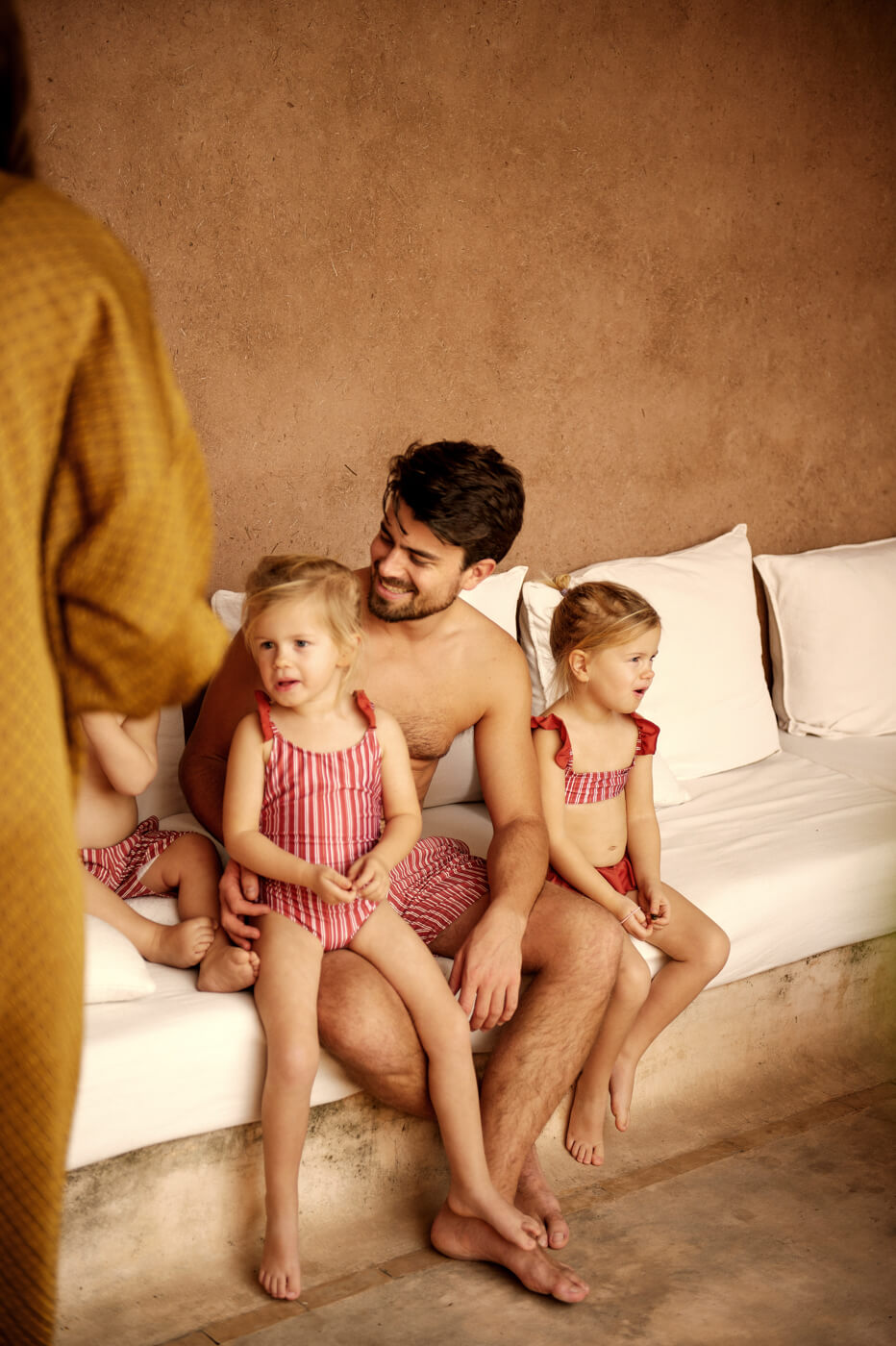 RIAD RED girls bathing suit