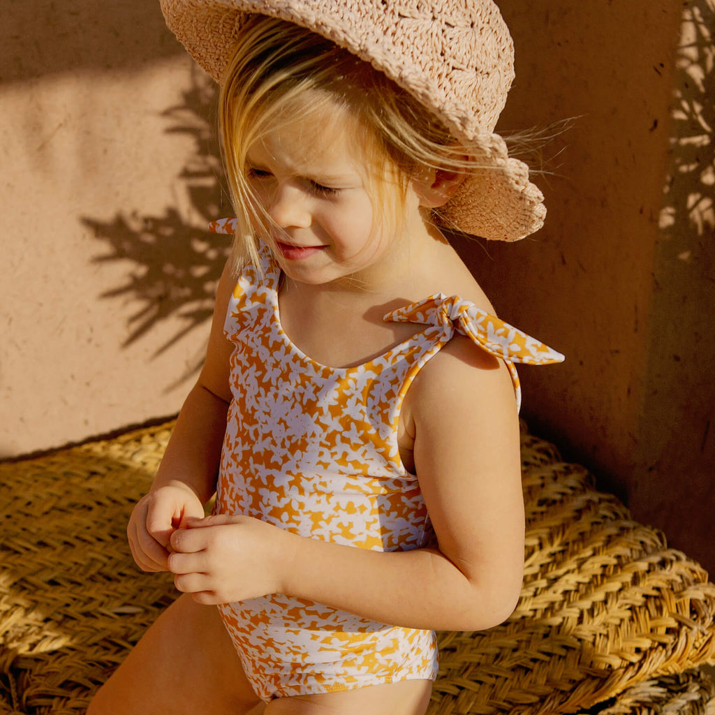 APPLE BLOSSOM girls bathing suit