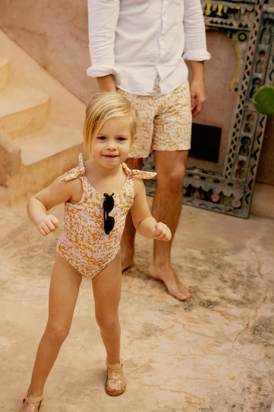 APPLE BLOSSOM girls bathing suit