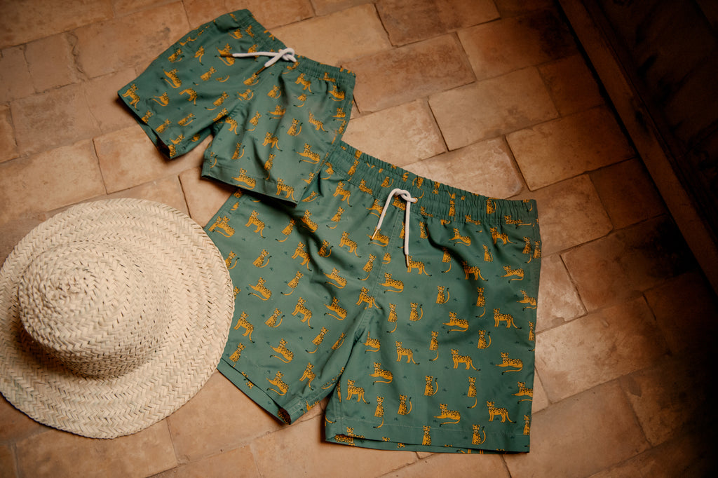 LEOPARD swim short
