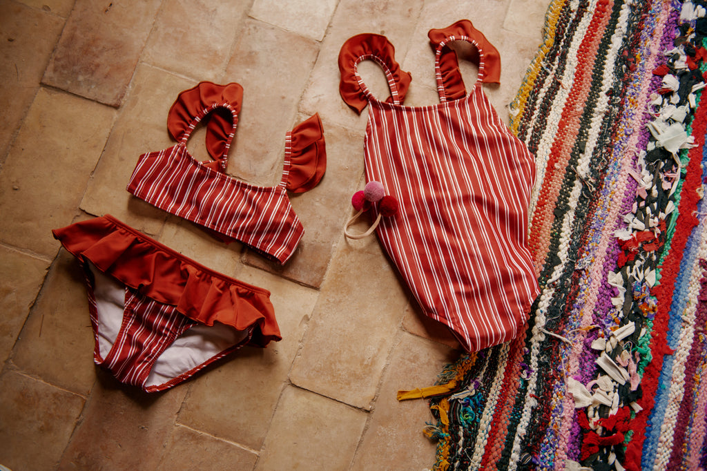 RIAD RED girls bikini