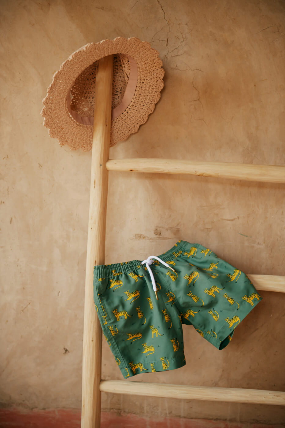 LEOPARD boys swim short