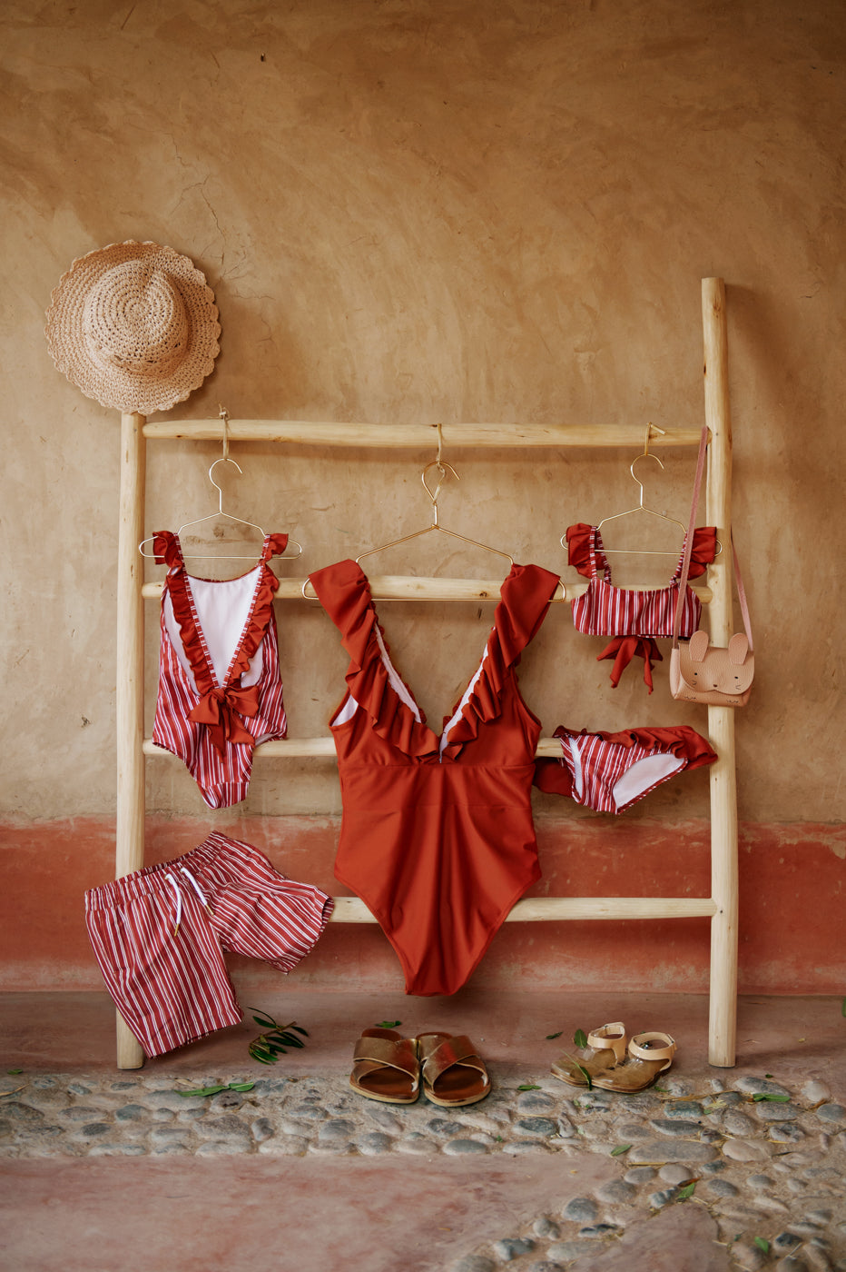 RIAD RED girls bikini