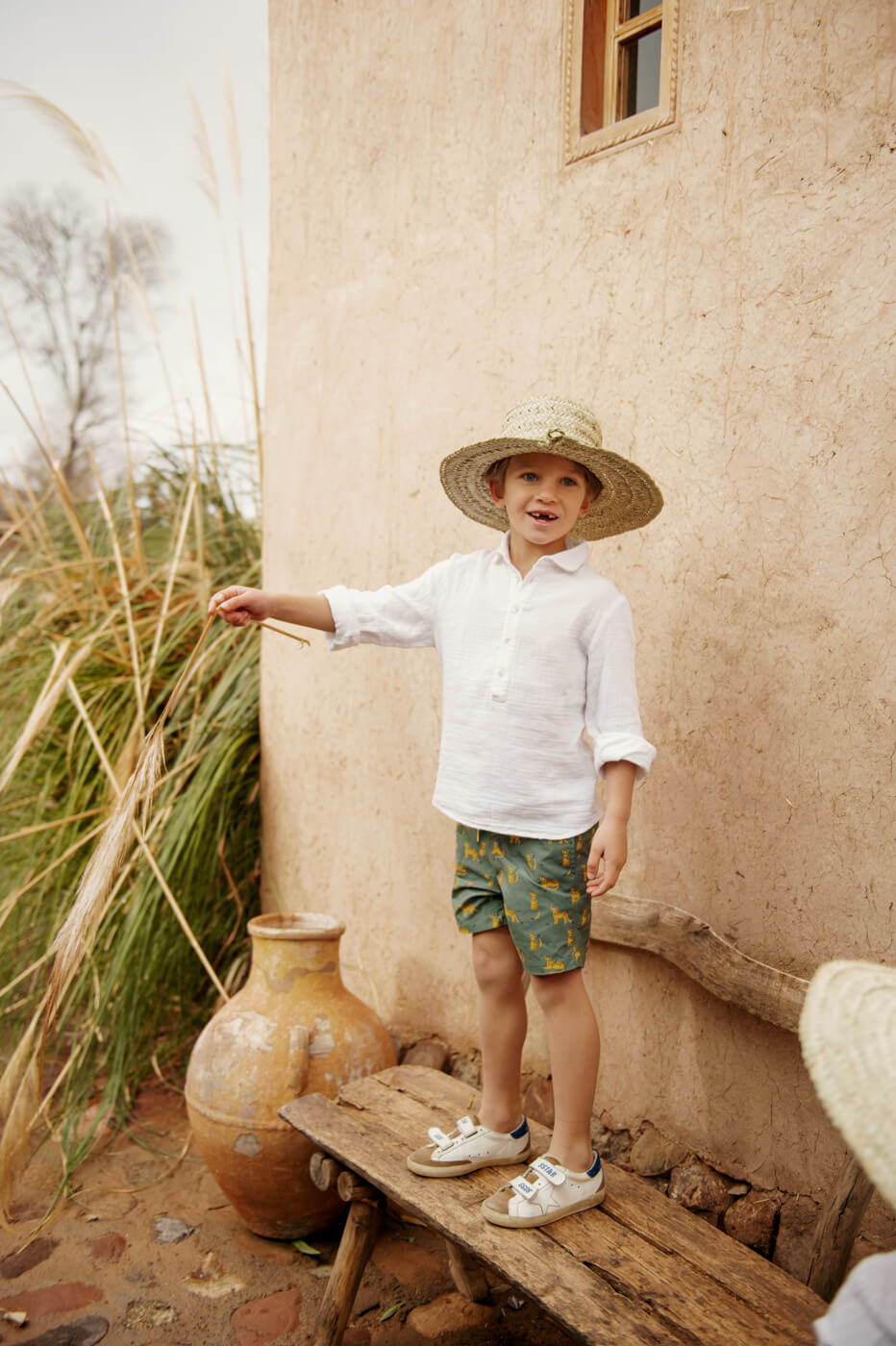 LEOPARD boys swim short