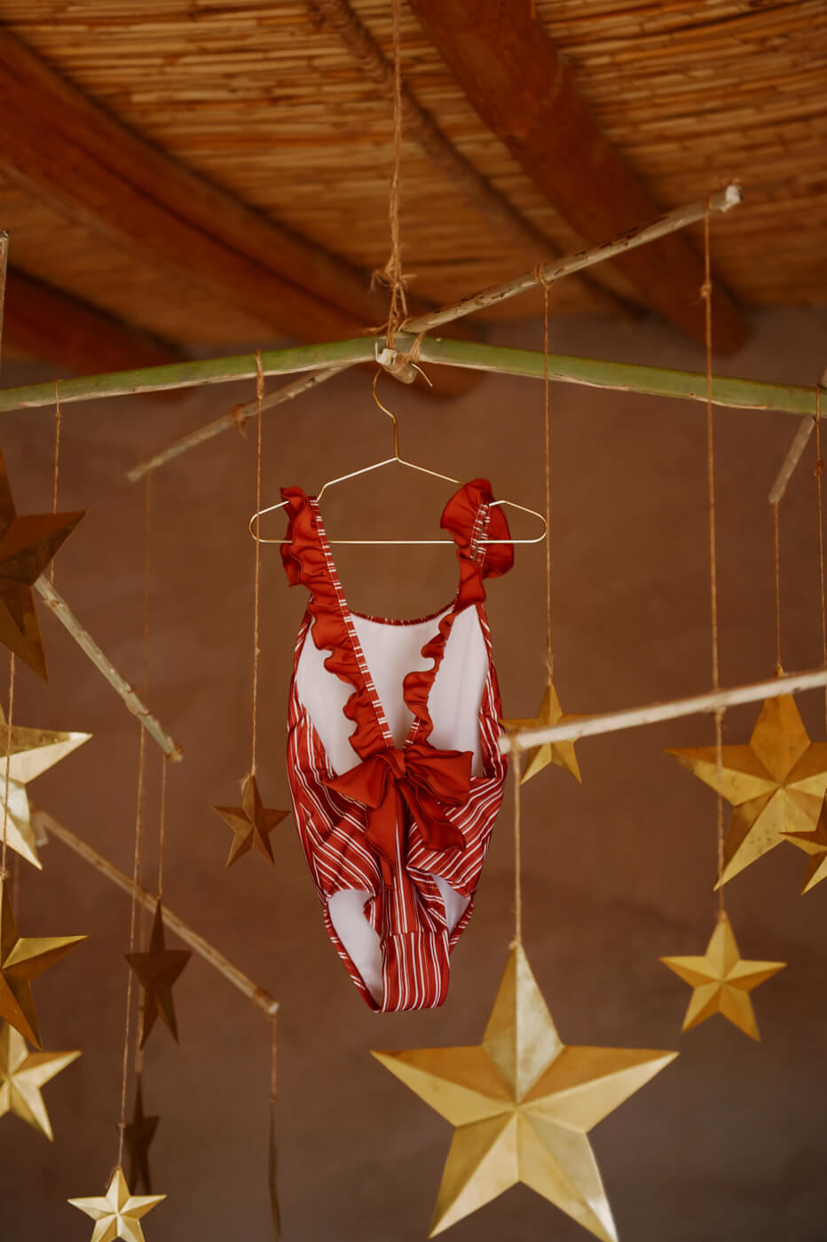 RIAD RED girls bathing suit