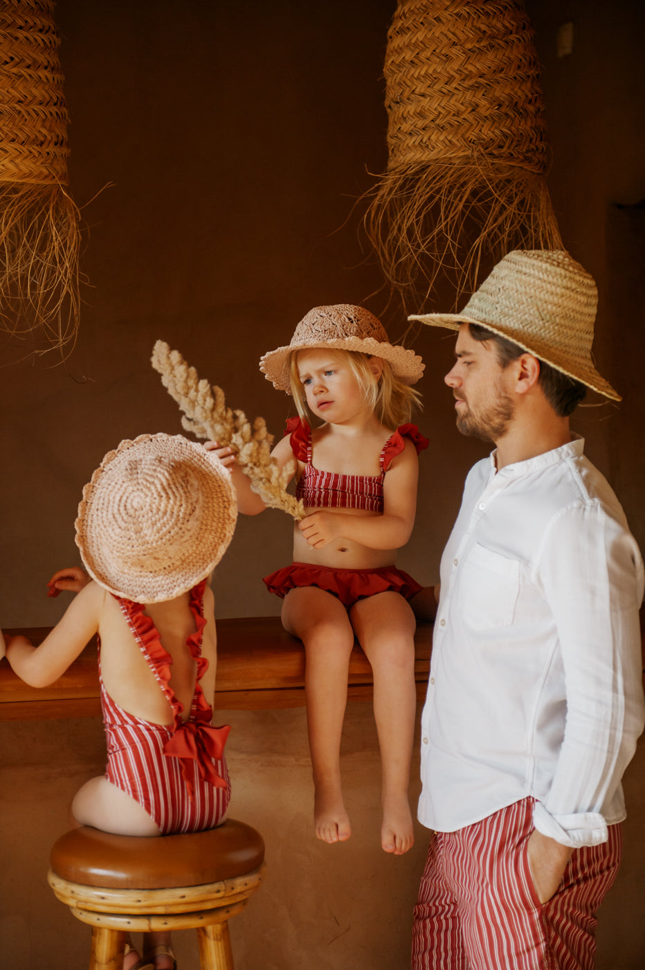 RIAD RED girls bikini