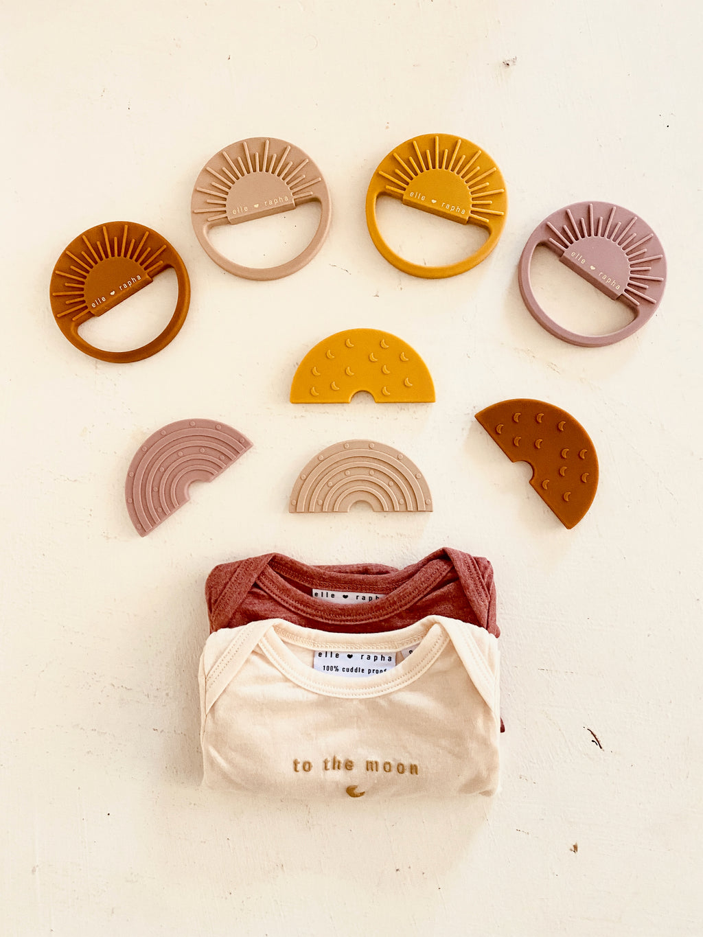 caramel SUNSHINE TEETHER RING