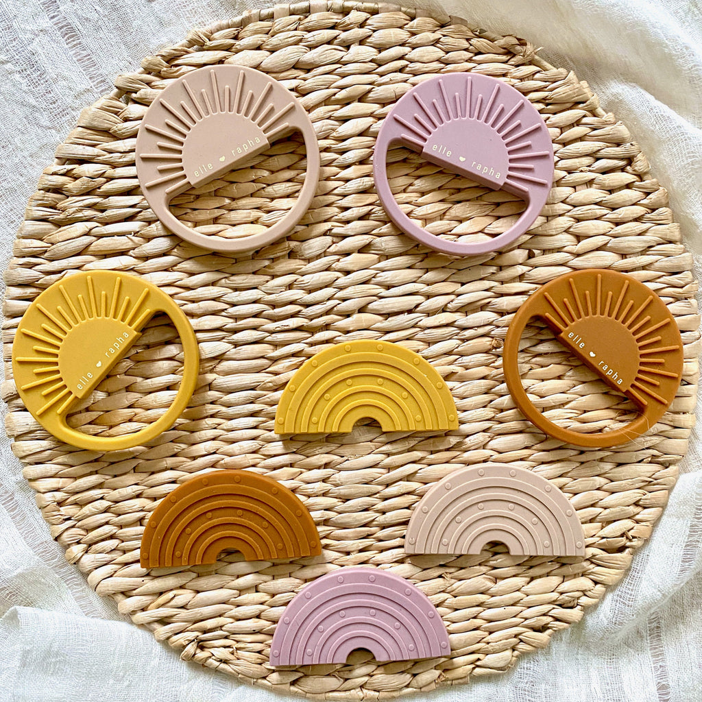 caramel RAINBOW TEETHER
