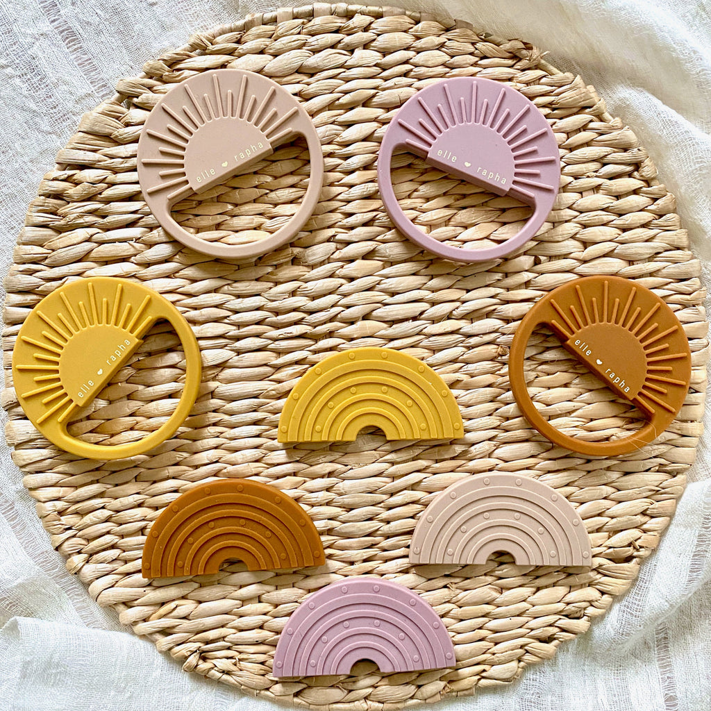 caramel SUNSHINE TEETHER RING