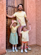t-shirt butter yellow SUN