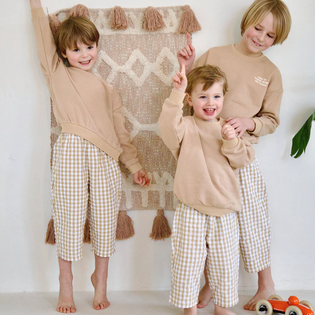 beige sand MOONCHILD loose fit