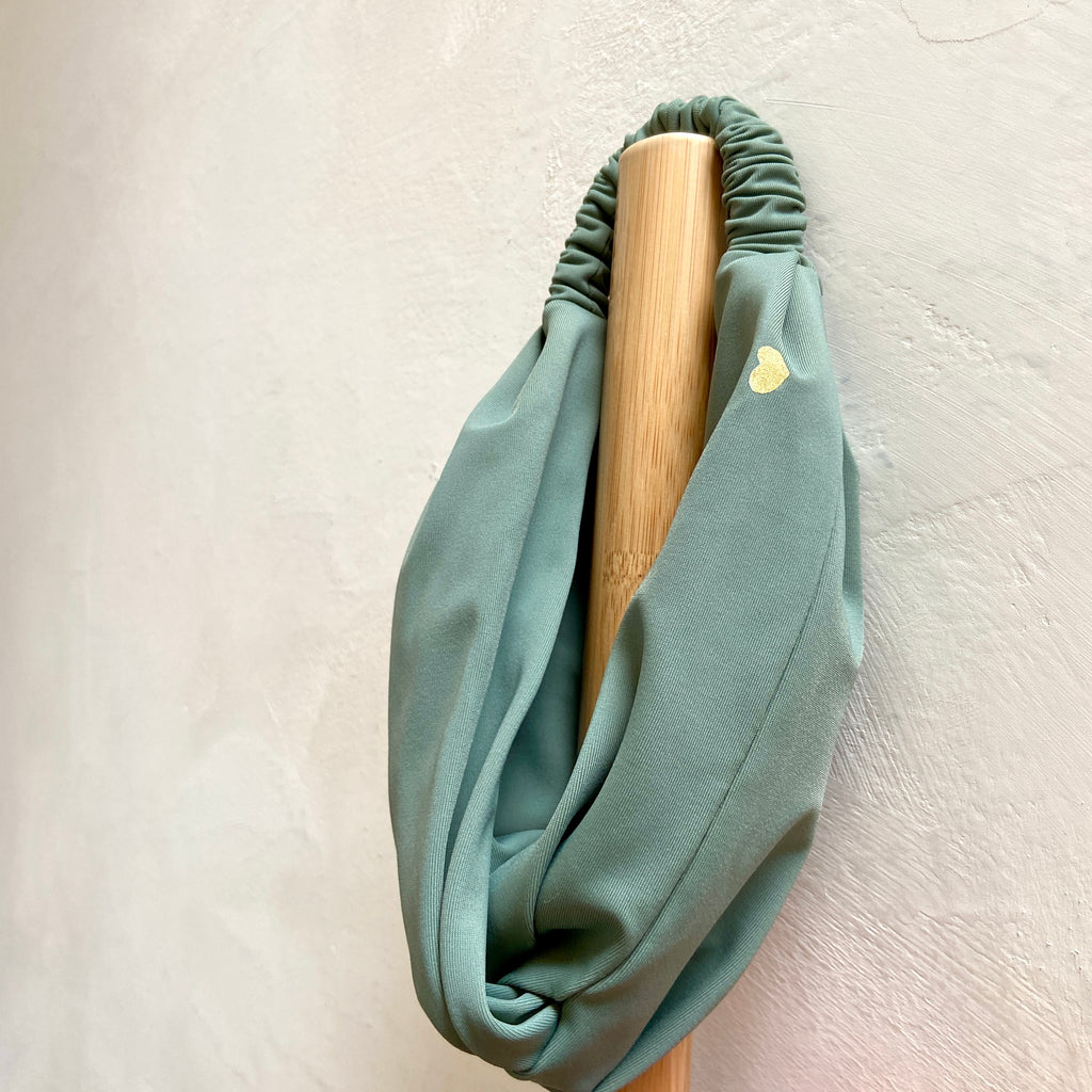 ARMY GREEN hair ribbon