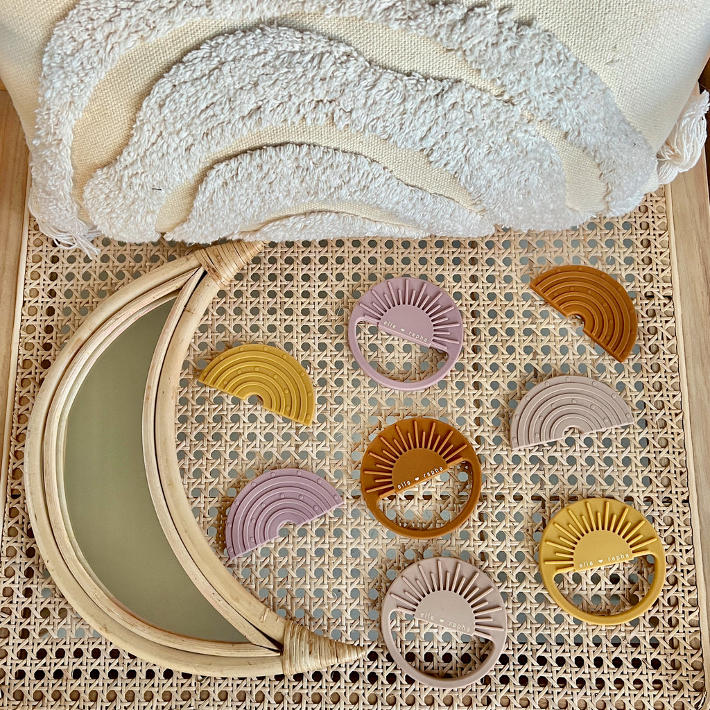 caramel SUNSHINE TEETHER RING