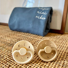 cream & croissant MOON PACIFIER
