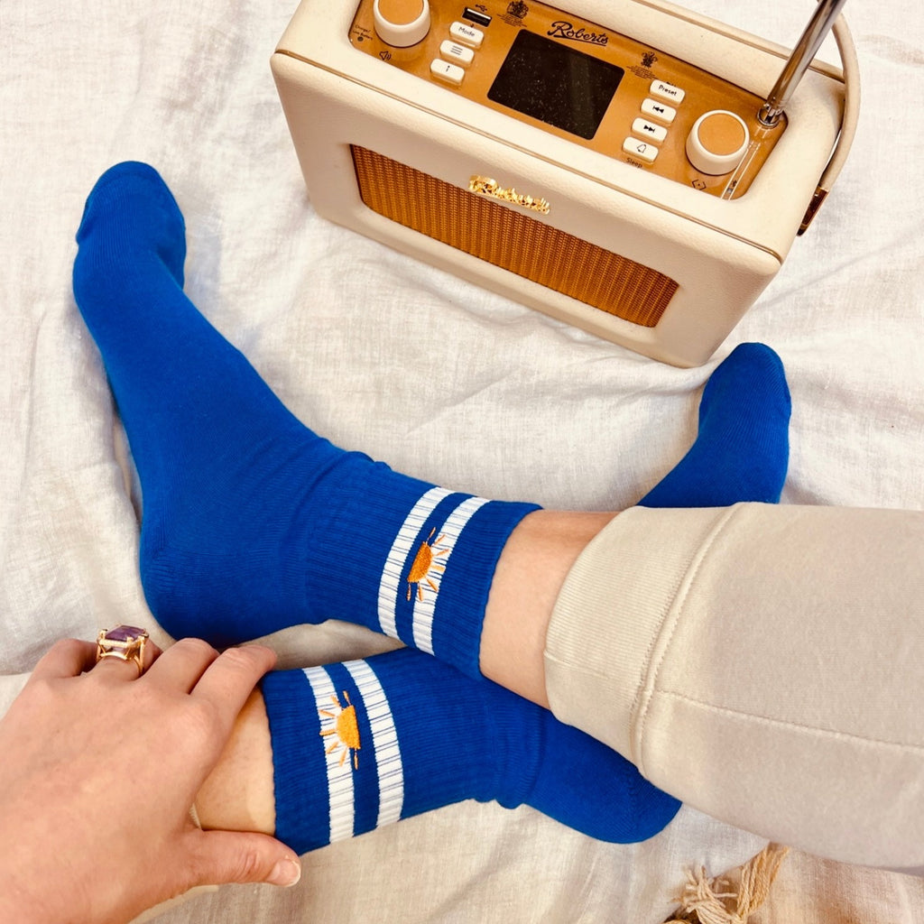BLUE SUNRISE socks