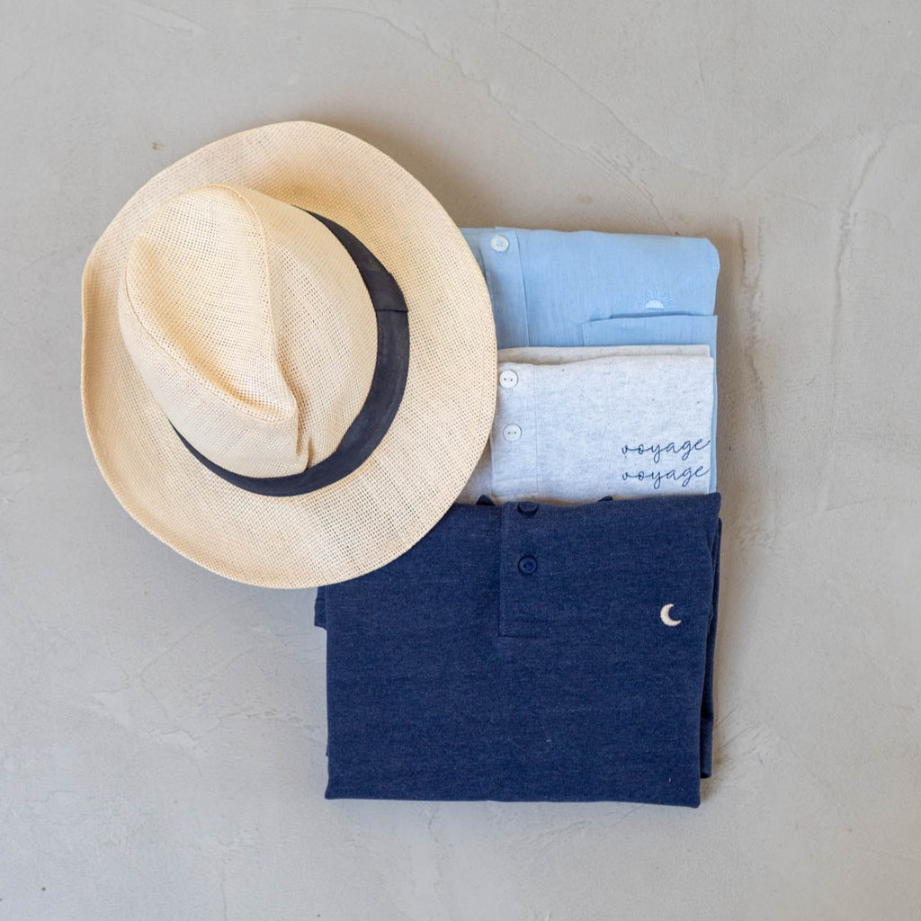 light blue SUNRISE shirt
