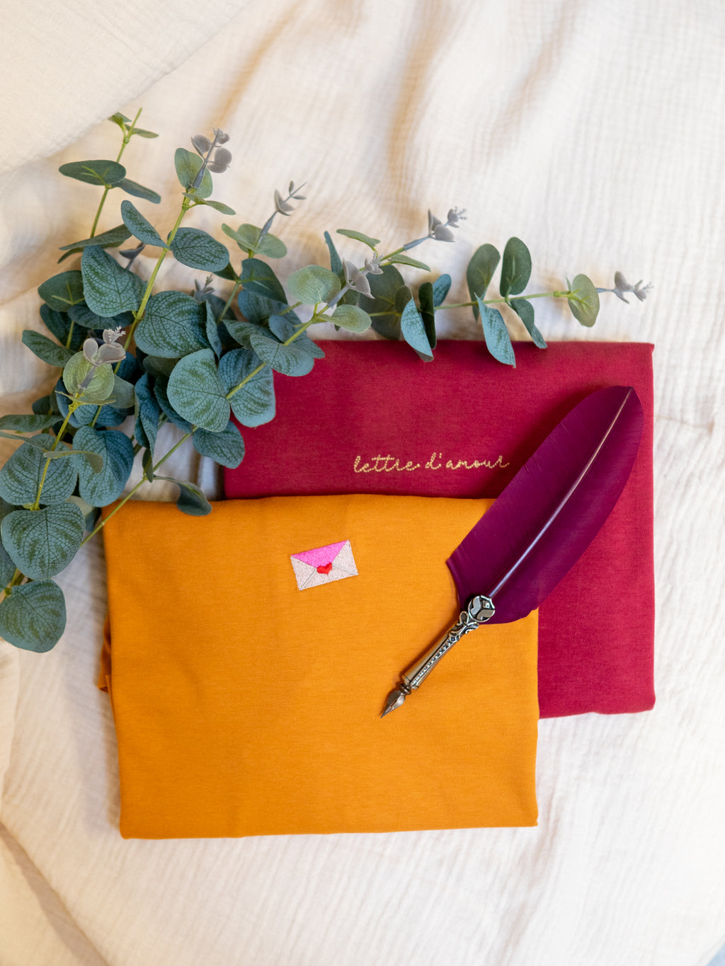 orange LOVE LETTER