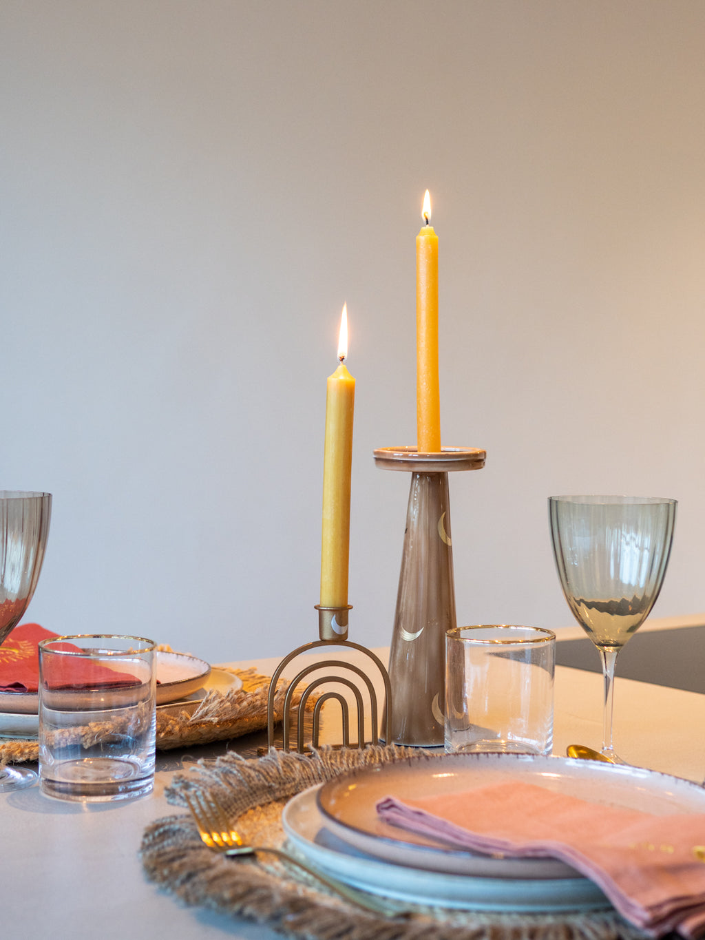 sandy TO THE MOON CANDLE HOLDER