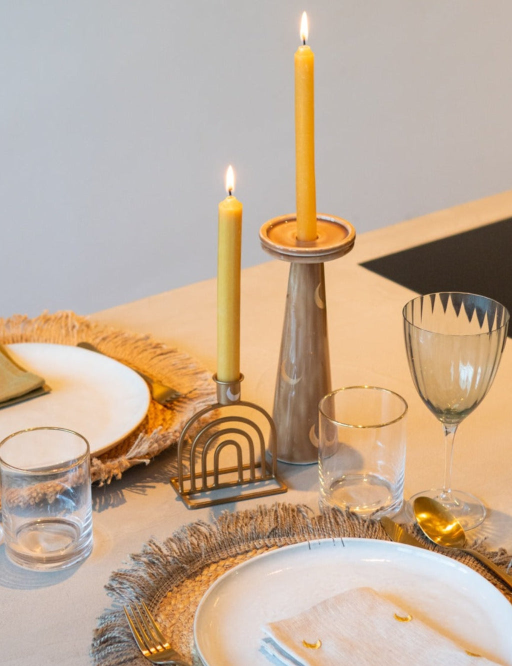 sandy TO THE MOON CANDLE HOLDER