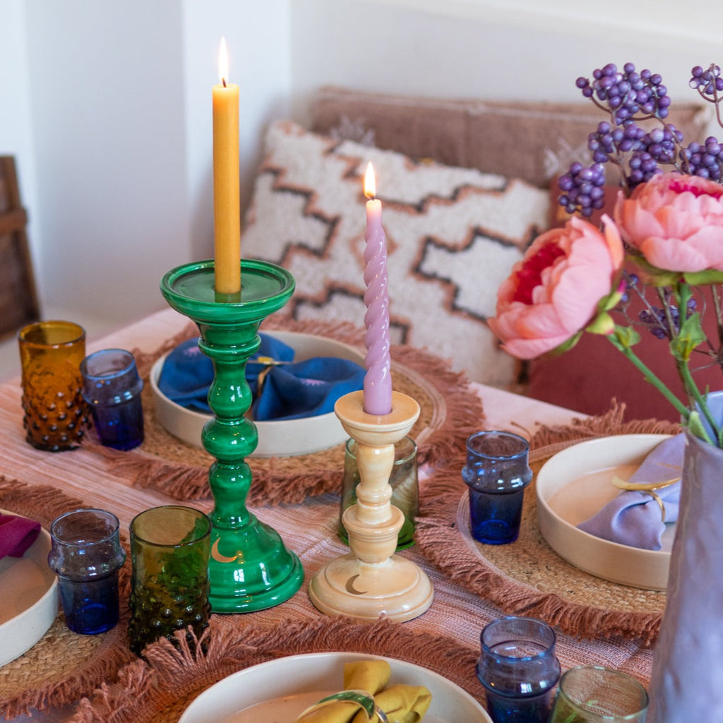 honey TO THE MOON CANDLE HOLDER