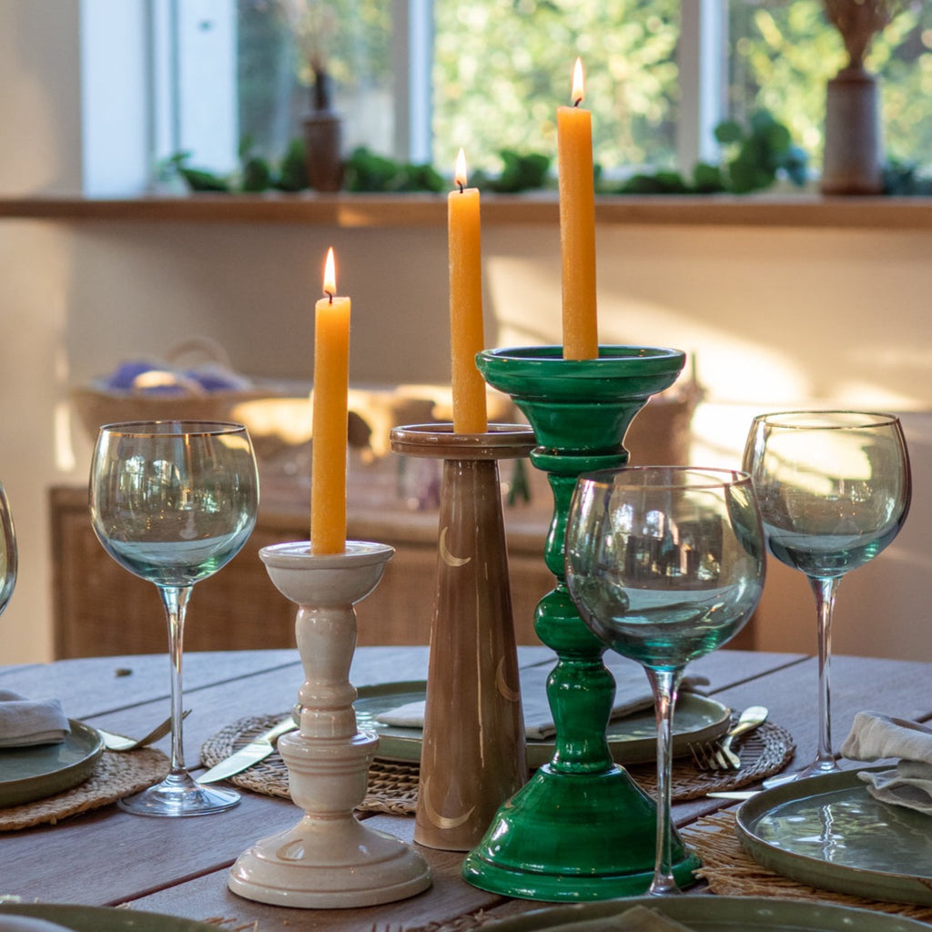 sandy TO THE MOON CANDLE HOLDER