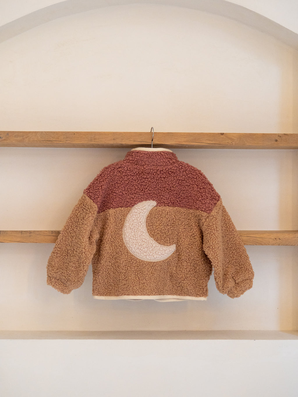 little teddy MOON JACKET cranberry