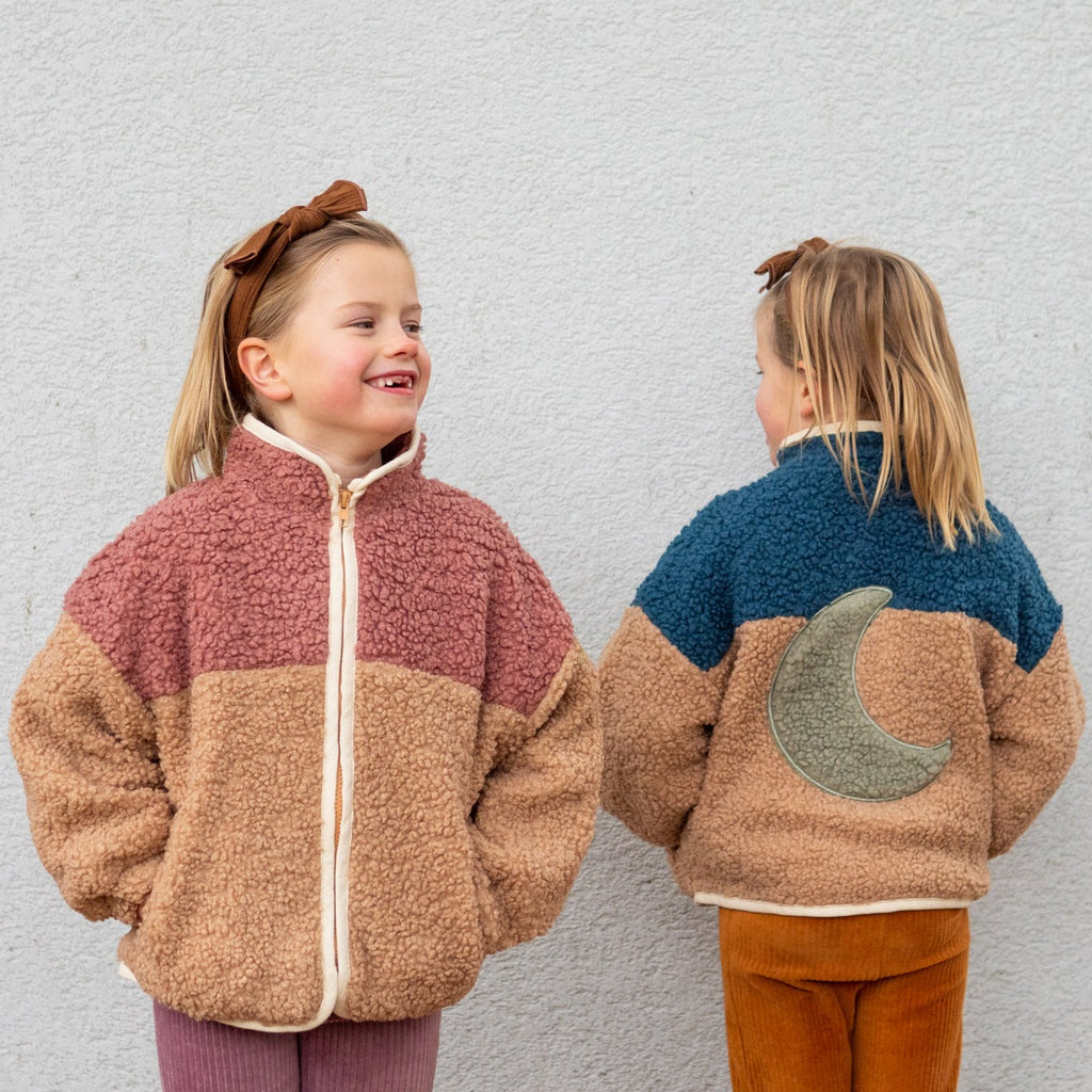 little teddy MOON JACKET blue