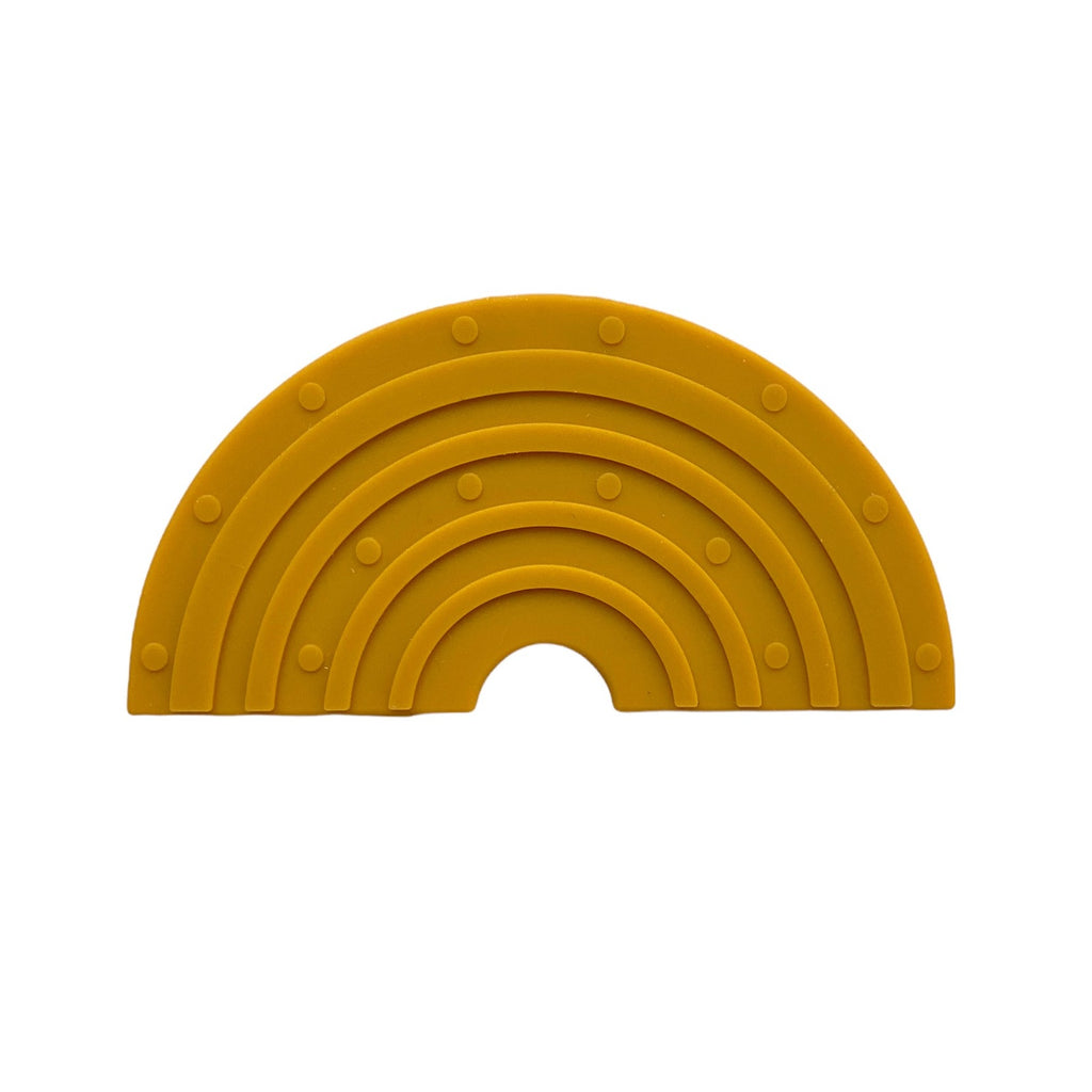 honey yellow RAINBOW TEETHER