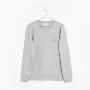 Mightygrey papa magic papa vibes sweatshirt with embroidered text for dads 