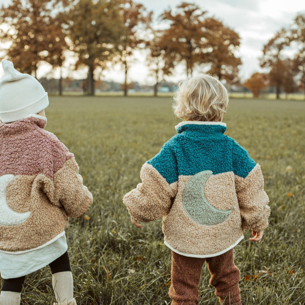 little teddy MOON JACKET blue