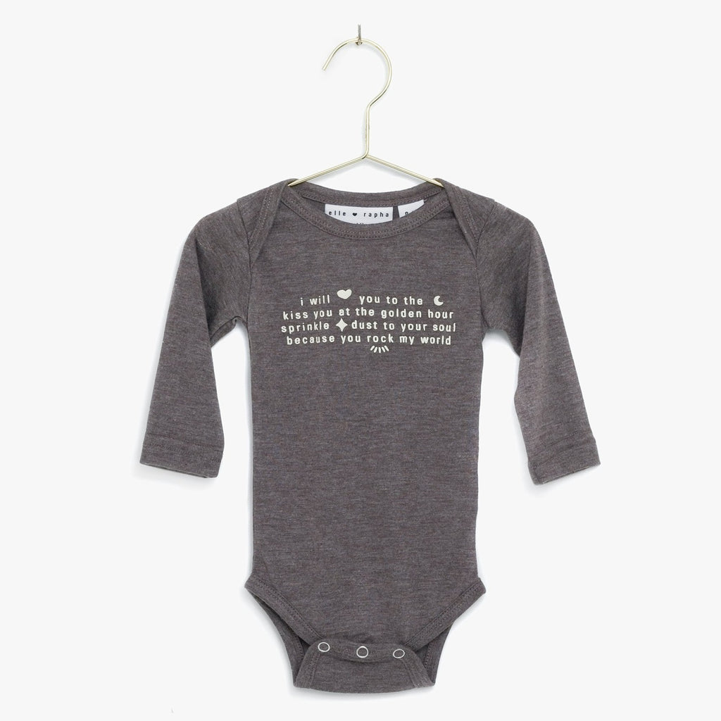 pebble grey body TO THE MOON