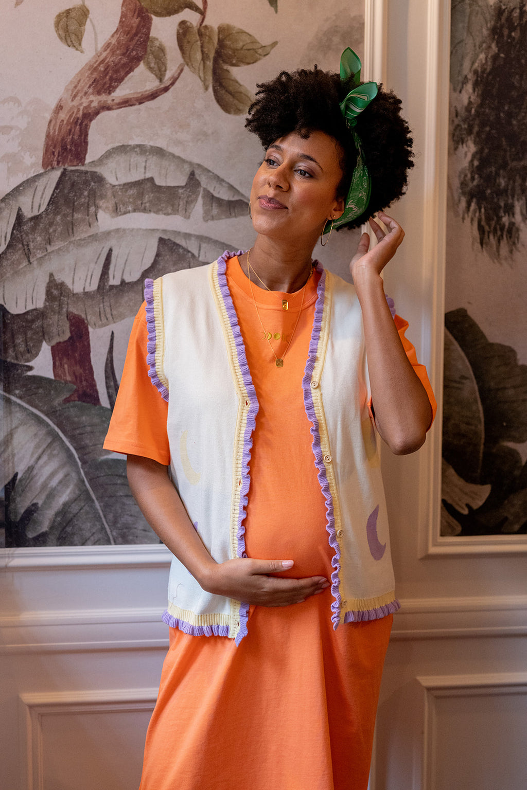 aperol FULL MOON dress