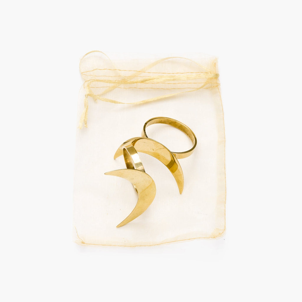gold NAPKIN RING (SET OF 2 RINGS)